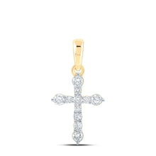 Load image into Gallery viewer, Radiant Love and Faith Diamond Cross Pendant - Splendid Jewellery