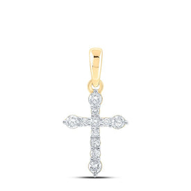 Radiant Love and Faith Diamond Cross Pendant - Splendid Jewellery
