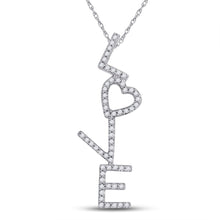 Load image into Gallery viewer, Radiant Love Cascade Diamond Pendant - Splendid Jewellery