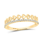 Radiant Love Diamond Band product  Top View from Splendid Jewellery