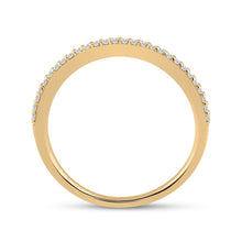 Load image into Gallery viewer, Radiant Love Diamond Band product Side View from Splendid Jewellery