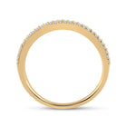 Radiant Love Diamond Band product Side View from Splendid Jewellery