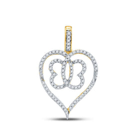 Radiant Love Diamond Butterfly Pendant - Splendid Jewellery