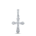 Radiant Love Diamond Cross Pendant - Splendid Jewellery