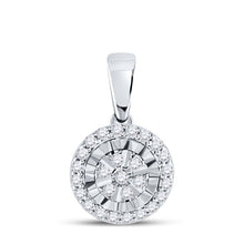Load image into Gallery viewer, Radiant Love Diamond Halo Pendant - Splendid Jewellery