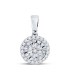 Radiant Love Diamond Halo Pendant - Splendid Jewellery