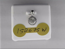 Load image into Gallery viewer, Radiant Love Diamond Halo Pendant - Side View