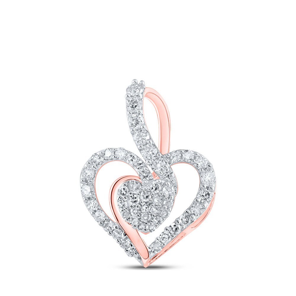 Radiant Love Diamond Heart Pendant - Splendid Jewellery
