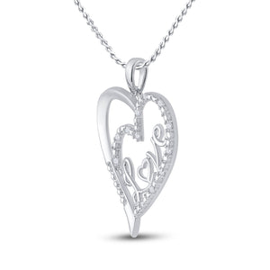 Radiant Love Diamond Heart Pendant - Splendid Jewellery