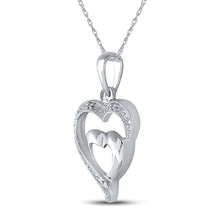 Load image into Gallery viewer, Radiant Love Diamond Heart Pendant - Splendid Jewellery