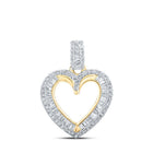 Radiant Love Diamond Heart Pendant - Splendid Jewellery