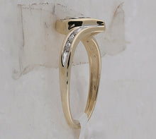 Load image into Gallery viewer, Radiant Love Diamond Heart Ring | 10kt Two - tone Gold Womens Round Diamond Heart Frame Ring 1/12 Cttw | Splendid Jewellery - Splendid Jewellery