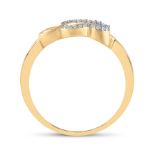Load image into Gallery viewer, Radiant Love Diamond Heart Ring Side View 2 from Splendid Jewellery
