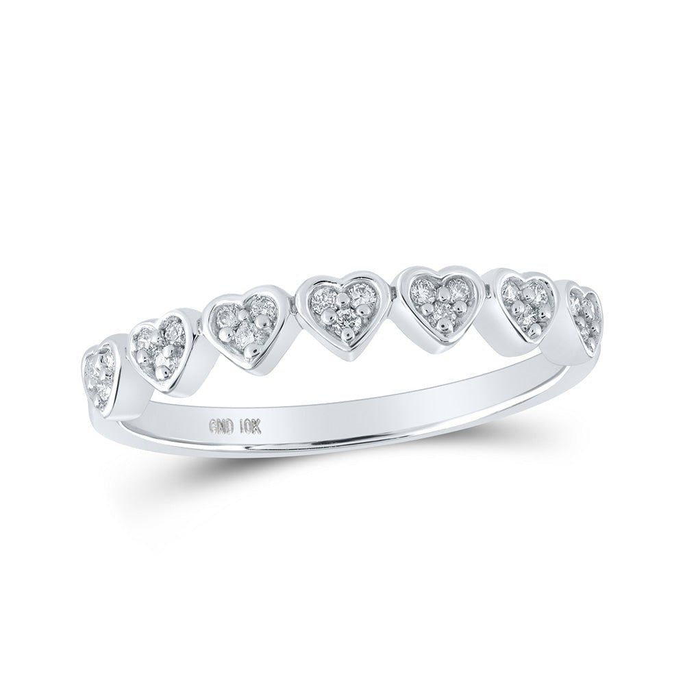Radiant Love Diamond Heart Ring - Splendid Jewellery