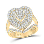 Radiant Love Diamond Heart Ring - Splendid Jewellery