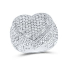 Radiant Love Diamond Heart Ring - Splendid Jewellery