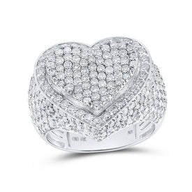 Radiant Love Diamond Heart Ring - Splendid Jewellery