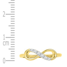 Load image into Gallery viewer, Radiant Love Diamond Heart Ring product Side View from Splendid Jewellery