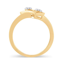 Load image into Gallery viewer, Radiant Love Diamond Heart Ring product Side View 2 from Splendid Jewellery