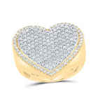 Radiant Love Diamond Heart Ring - Splendid Jewellery