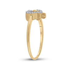 Load image into Gallery viewer, Radiant Love Diamond Heart Ring Side View from Splendid Jewellery