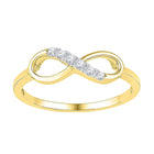 Radiant Love Diamond Heart Ring product  Top View from Splendid Jewellery