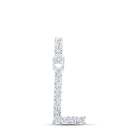 Radiant Love Diamond Initial Pendant - Splendid Jewellery