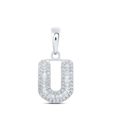 Load image into Gallery viewer, Radiant Love Diamond Initial Pendant - Splendid Jewellery