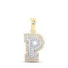 Radiant Love Diamond Initial Pendant - Splendid Jewellery