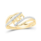 Radiant Love Diamond Mom Ring - Splendid Jewellery