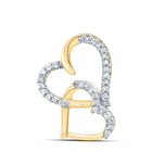 Radiant Love Diamond Pendant product  Top View from Splendid Jewellery