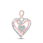 Radiant Love Diamond Pendant - Splendid Jewellery