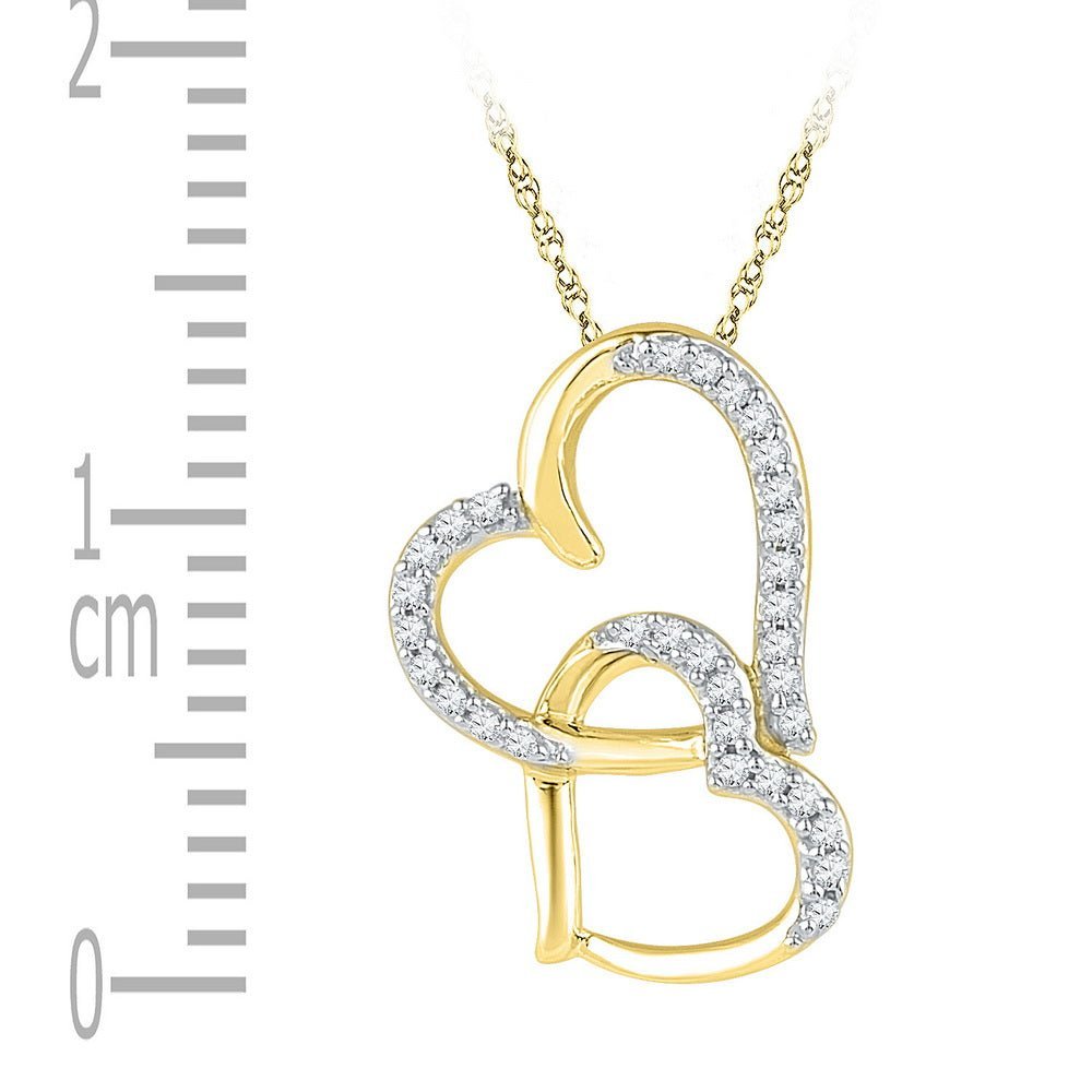 Radiant Love Diamond Pendant - Splendid Jewellery