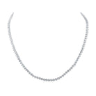 Radiant Love Diamond Pendant Necklace | 10kt Yellow Gold Womens Round Diamond 18 - inch Heart Link Necklace 2 Cttw | Splendid Jewellery - Splendid Jewellery