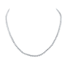 Load image into Gallery viewer, Radiant Love Diamond Pendant Necklace | 10kt Yellow Gold Womens Round Diamond 18 - inch Heart Link Necklace 2 Cttw | Splendid Jewellery - Splendid Jewellery