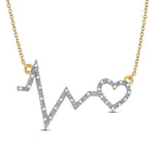 Radiant Love Diamond Pendant Necklace - Splendid Jewellery