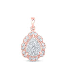 Radiant Love Diamond Teardrop Pendant - Splendid Jewellery
