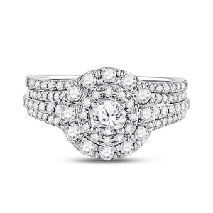 Radiant Love Diamond Wedding Ring Set - Splendid Jewellery