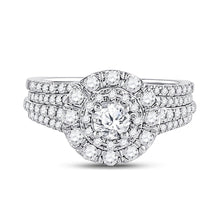Load image into Gallery viewer, Radiant Love Diamond Wedding Ring Set - Splendid Jewellery