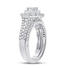 Radiant Love Diamond Wedding Ring Set - Splendid Jewellery