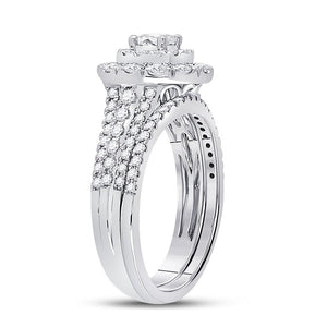 Radiant Love Diamond Wedding Ring Set - Splendid Jewellery