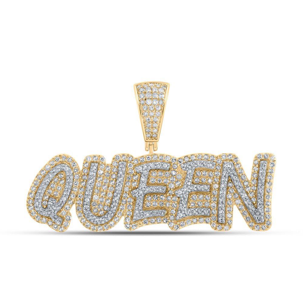 Radiant Monarch Diamond Initial Pendant - Splendid Jewellery