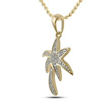 Load image into Gallery viewer, Radiant Paradise Diamond Pendant  Side View from Splendid Jewellery