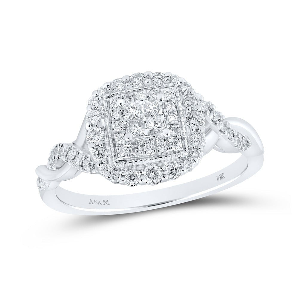Radiant Princess Diamond Elegance Ring - Splendid Jewellery