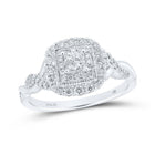 Radiant Princess Diamond Elegance Ring - Splendid Jewellery