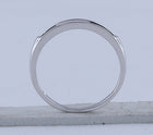 Radiant Reflections | 10kt White Gold Women's Round Diamond Single Row Band Ring 1/8 Cttw - Splendid Jewellery