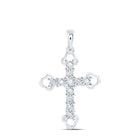 Radiant Reflections Diamond Cross Pendant - Splendid Jewellery
