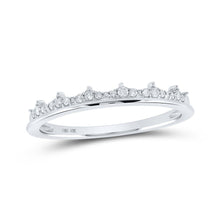 Load image into Gallery viewer, Radiant Reflections Diamond Stackable Band Ring - Splendid Jewellery