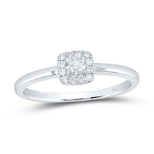 Load image into Gallery viewer, Radiant Reflections: White Gold Diamond Stackable Band - Splendid Jewellery
