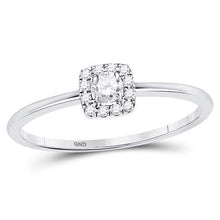 Load image into Gallery viewer, Radiant Reflections: White Gold Diamond Stackable Band - Splendid Jewellery